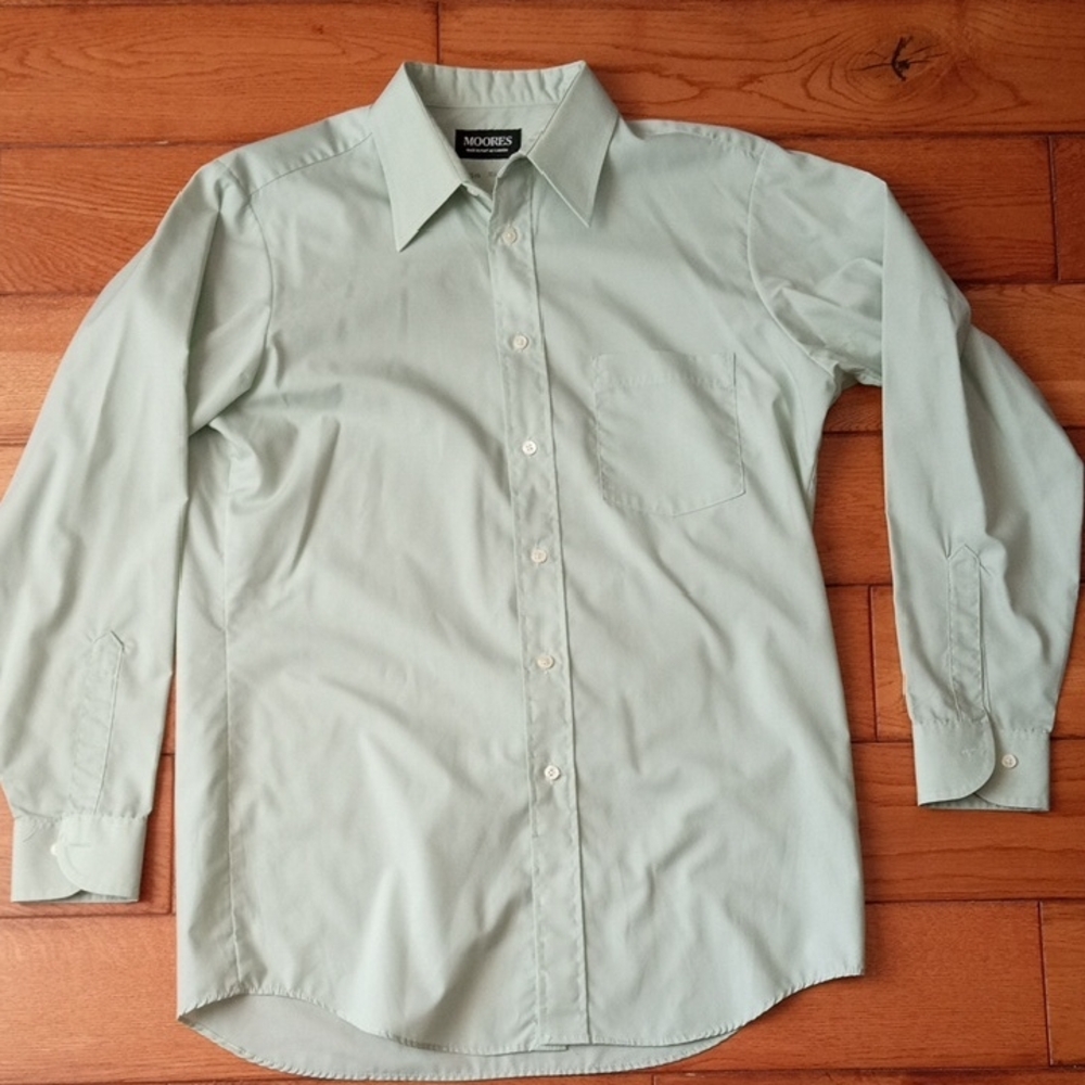 Men's Mint Green Dress Shirt